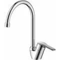 Смеситель для кухонной мойки ARGO AURA 35-03 высокий поворотный излив, хром