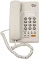 Телефон RITMIX RT-330 white, 3 однокнопочных набора номера в памяти