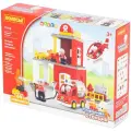 Конструктор Полесье Макси 77516 Пожарная станция, 64 дет.