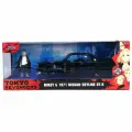 Машинка с фигуркой Hollywood Rides 1:24 1971 Nissan Skyline GTR W/Mikey 0801310346983