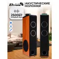 Акустические колонки Eltronic 30-49 бук, для компьютера и домашнего кинотеатра, 2шт, FM радио и микрофон в комплекте