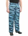 Брюки утеплённые Компания БВР зимние ветрозащитные камуфляж, размер 60-62, серый, синий, голубой