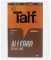 Масло моторное TAIF ALLEGRO 0W-20 SP, GF-6 4 литра