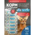 Vet Life При диабете Для кошек 12шт х 85гр Влажный диетический корм farmina вет лайф diabetic