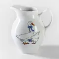 Кувшин Добрушский фарфоровый завод «Гуси», с ручкой, фарфор, 2 л, микс