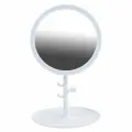 Упаковка 3 шт. Зеркало настольное с LED-подсветкой для макияжа, диаметр 17 см, 3 режима свечения, аккумулятор 1200 mAh, цвет белый, WBZ (ВБЗ), 609330