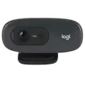 Веб-камера Logitech C270 (HD 720p/30fps, фокус постоянный, угол обзора 60°, кабель 1.5м) (арт. 960-000999, M/N: V-U0018)