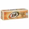 Напиток газированный A&W Cream Soda (АВ Крем сода), США, 355 мл. 12шт