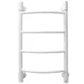 Полотенцесушитель электрический Energy H2 650x400 белый матовый, тип лесенка, скрытое/наружное подключение