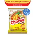 Лапша для варки Доширак Cheese Ramen, брикет, 20 шт по 110 г