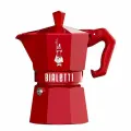 Гейзерная кофеварка Bialetti Moka Express Exclusive Red 9056, 6 чашек