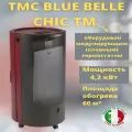 Газовый обогреватель каминного типа TMC BLUE BELLE CHIC TM 4,2 кВт Красный