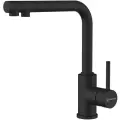 Смеситель для кухни OMOIKIRI Nakagawa 2 Plus-BL с подключением фильтра / чёрный