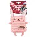 Игрушка GIGWI Plush Friendz Кролик с пищалкой для собак (12 см)