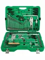 Набор инструментов в чемодане, 1/4 3/8 1/2 6-гр. 144 предмета, TOPTUL GCAI144R