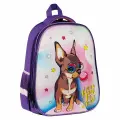 Ранец школьный ArtSpace School Friend Woof 39x30x18см, 2 отделения, 2 кармана, анатомическая спинка, 4шт. (Uni_17754)