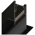 Шинопровод магнитный встраиваемый трек MAGNETIC S20 48V 4TRA BLACK 3000x70x52,2mm
