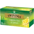 Чай зеленый Twinings Green tea & Lemon в пакетиках, 25 шт., 1 уп.