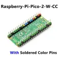 Raspberry Pi Pico 2 W плата микроконтроллера, Solder Color-Pin