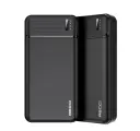 Внешний аккумулятор Recci Power Burton 20000 mAh, 2*USB Output, 2.1A, Черный