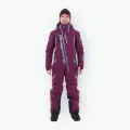 Комбинезон горнолыжный Dragonfly Комбинезон утепленный Dragonfly EXTREME WOMAN Purple Sky 2024, размер S, фиолетовый, голубой