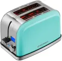 Тостер MAUNFELD MF-821MINT, 950 Вт, 3 режима, 2 тоста, мятный