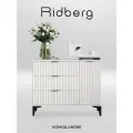 Комод Ridberg ANDRE 3Я/1Д (White/Black)