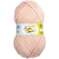 Пряжа Alpina Marta, 100% тактифил, 5*100 г, 120 м+-6 м, №030, пыльно-розовый