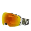 Маска горнолыжная ALPINA Granby Q-Lite Michael Cina White Matt/Q-Lite Red S2