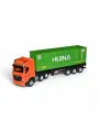 Радиоуправляемый контейнеровоз-грузовик 9Ch длина 57cм масштаб 1:18 HUI NA TOYS