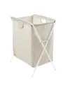 Nika КБМ1 цвет микс, Корзина-мешок для белья на металлокаркасе