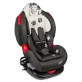 Автокресло Siger Кокон ISOFIX серо-бежевый лев lux (группа I/II 0-25 кг 0-7 лет)
