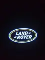 Land Rover. 2 (ДВА) плафона с лазерной проекцией в двери Ленд Ровер. Премиум, стеклянные слайды.