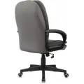 Кресло руководителя Бюрократ CH-668 темно-серый Holland 18 крестов. пластик