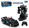 Автоботы Робот радиоуправляемый «Полицейский», трансформируется, световые и звуковые эффекты