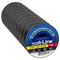 Изолента SAFELINE Pro 19/20, 10 шт., черный