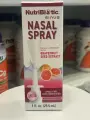 NutriBiotic Nasal Spray, Назальный спрей с экстрактом семян грейпфрута, 29.5 мл