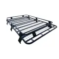 Багажник ( Уникар ) ВАЗ 2131 Нива корзина цельносварная с сеткой ( 6 опор ) на водостоки
