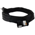 Удлинитель-шнур TDM ELECTRIC SQ1307-0203, 1 розетка, б/з, 6А / 1300 Вт 1 30 м 0.75 кв. мм черный