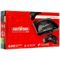 Игровая консоль Retro Genesis Remix 8+16Bit (600 игр, проводные геймпады, RCA)