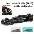 Модель автомобиля Bburago Mercedes AMG 2023 W14 E Lewis Hamilton 1:43 2023 W14 44