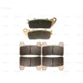 Набор дисковых тормозных колодок для HONDA CB 1000 CB1000 R 2008 - 2016 2015 2014 2013 2012 2011 2010 2009, Коричневый