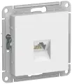 Компьютерная розетка Systeme Electric AtlasDesign Белый RJ45, кат. 6A, механизм SE ATN000186