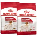 Сухой корм ROYAL CANIN MEDIUM ADULT для взрослых собак средних пород (15 + 15 кг)