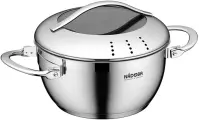 Кастрюля нержавеющая сталь, 1.4 л, с крышкой, Nadoba, Maruska, 726613
