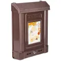 Почтовый ящик Альтернатива М6434,  385х310 мм, коричневый