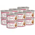 PETTRIC CHERIE GRAIN FREE TUNA & SALMON безз для взр кошек с тунцом и лососем в подливе банка 80 гр 80 гр х 12 шт