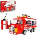 KEYIXING Конструктор Пожарная бригада «Машина», 315 деталей