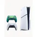 Sony PlayStation 5 Slim с дисководом + 2й бирюзовый хром геймпад PS5