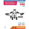 Наклейки на мотоцикл Regulmoto sport 003, Progasi Palma медиум